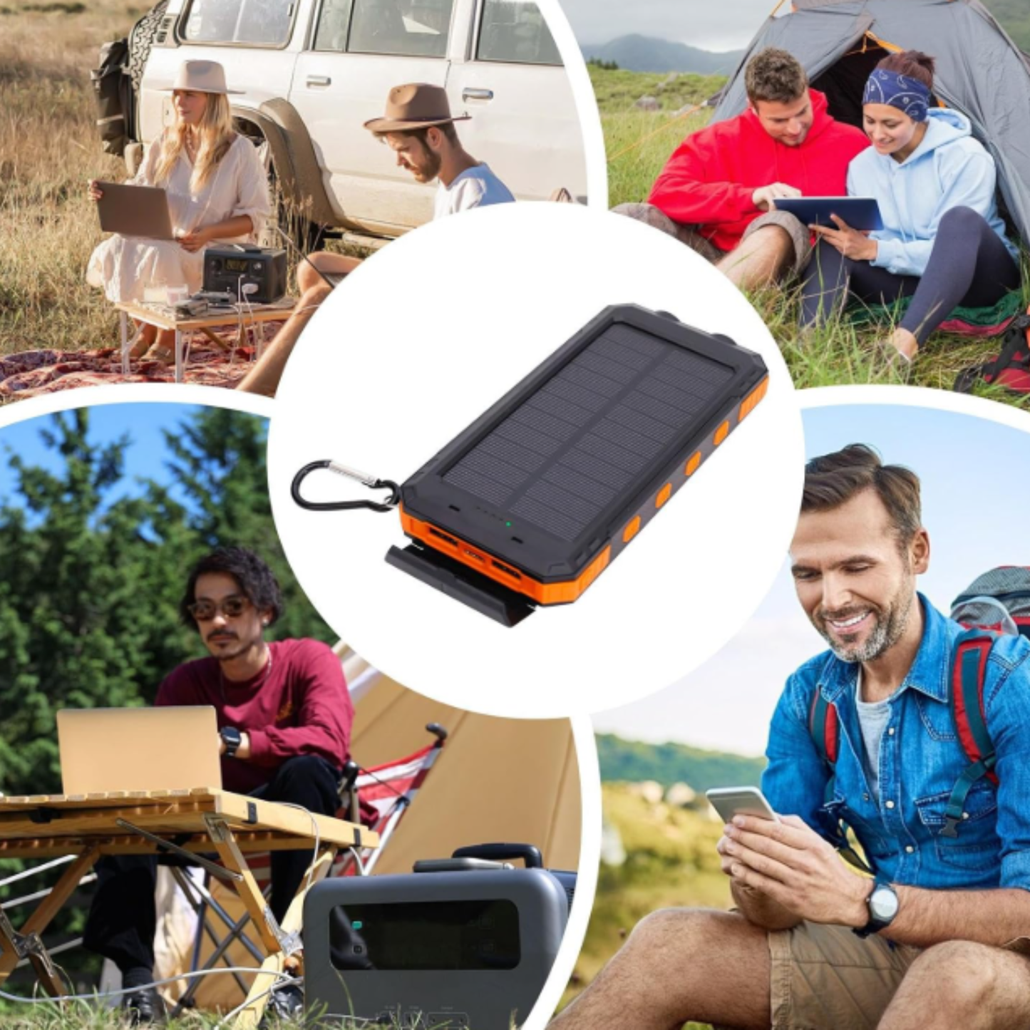 Batería de energía solar 200000mAh