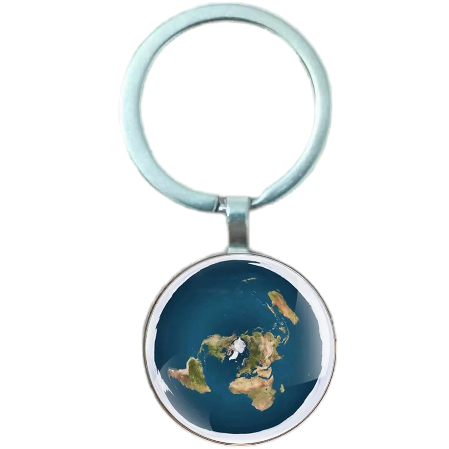 Llavero Tierra Plana