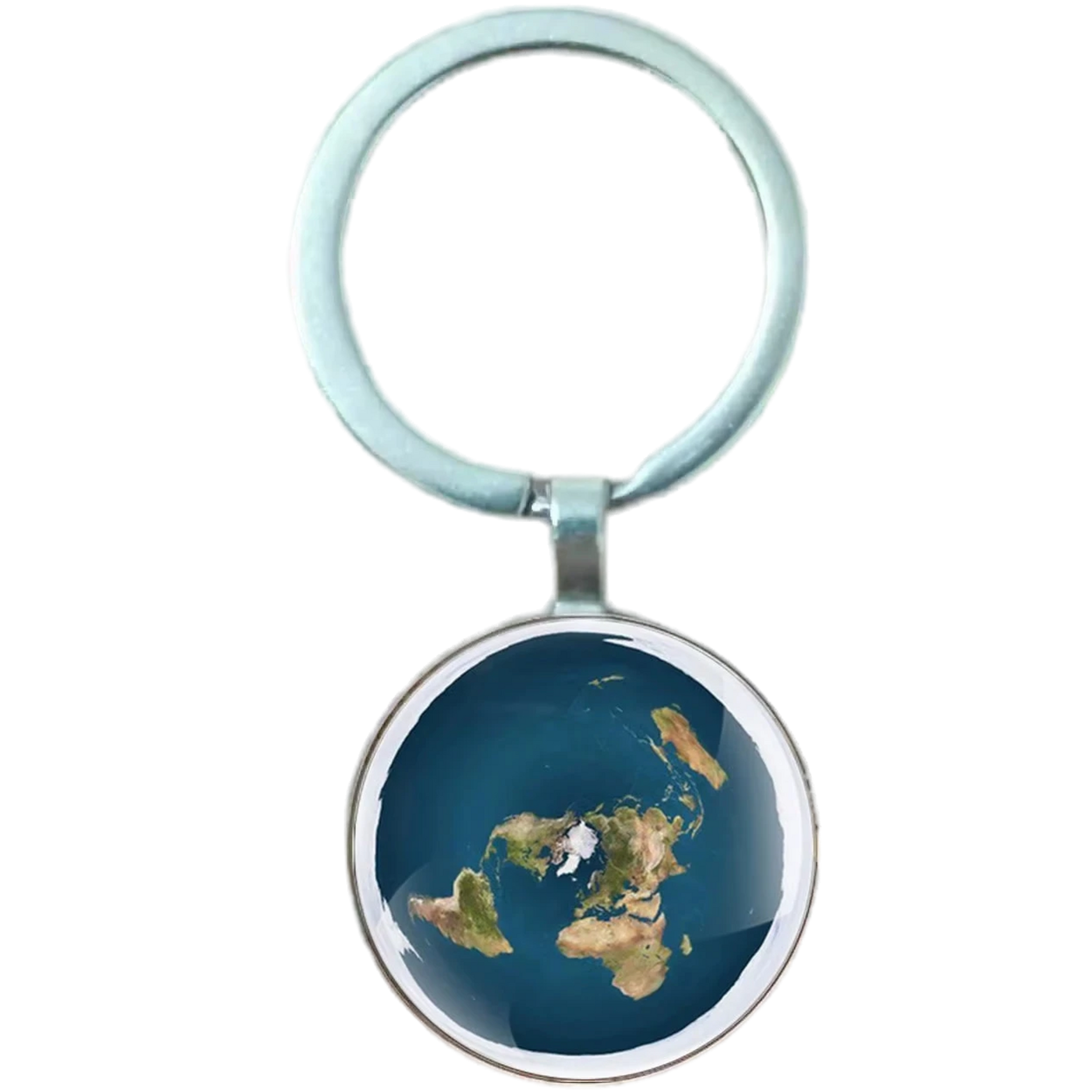 Llavero Tierra Plana