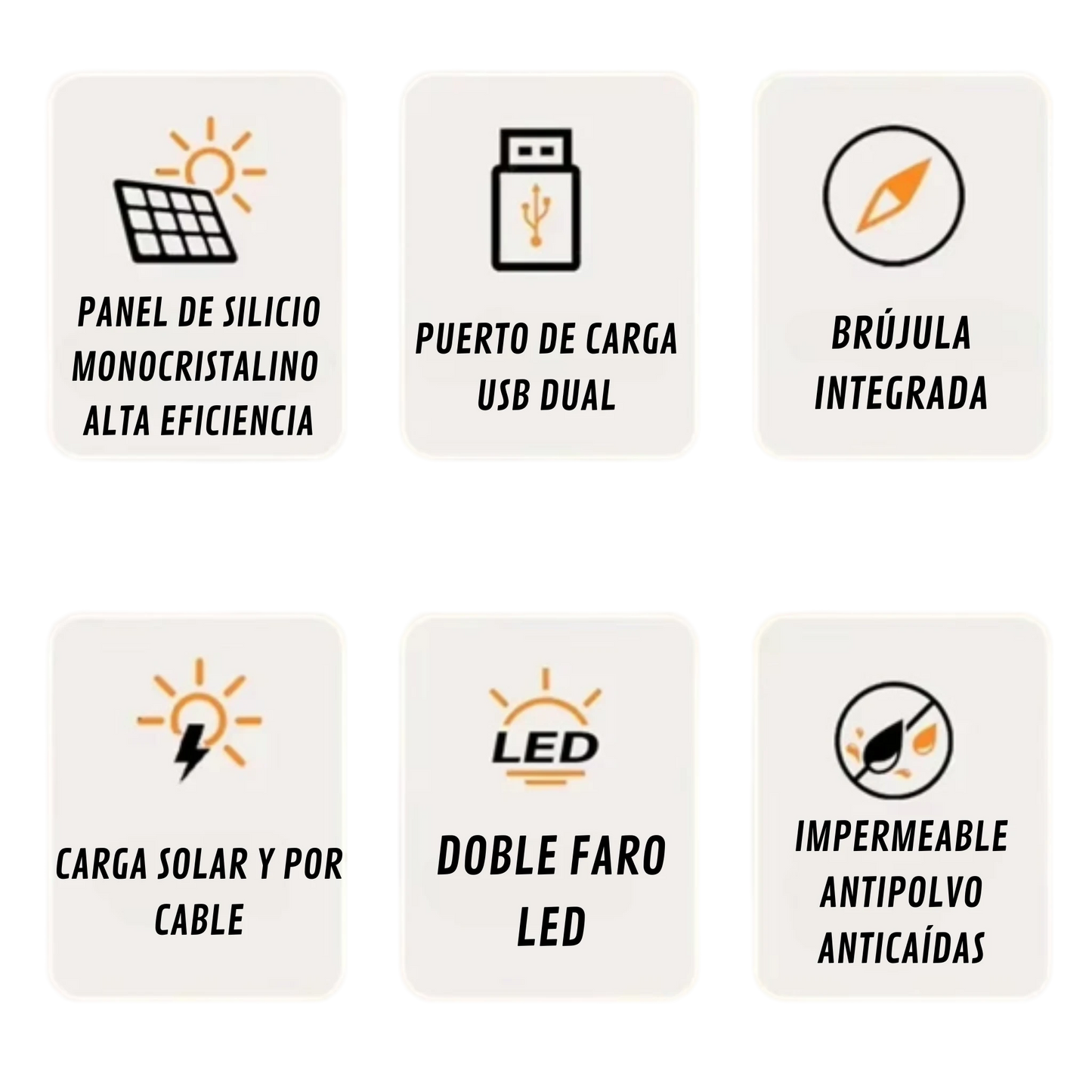 Batería de energía solar 200000mAh